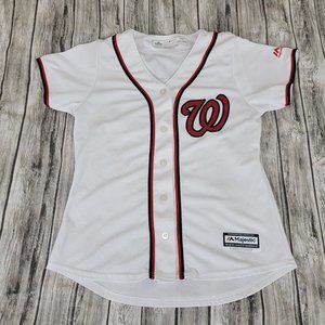 Washington Nationals Youth Jersey White Majestic Baseball Youth S Stitched